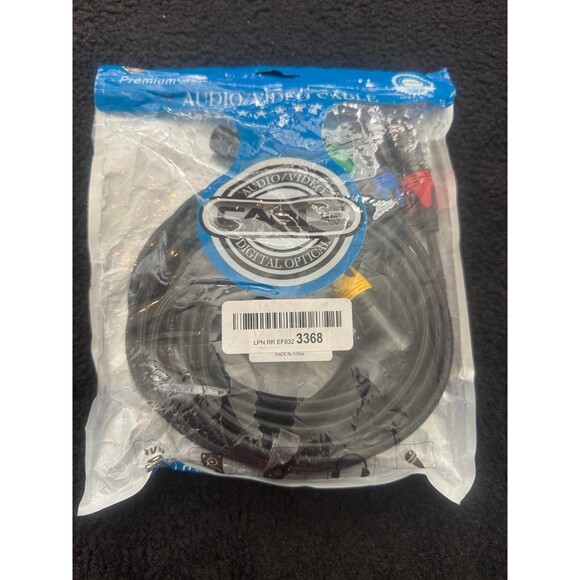 Premium Audio/Video Cable Bundle - RCA & Digital Optical - Picture 1 of 4